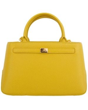 Elisabetta Franchi Stilvolle Borsa Tasche Für Frauen - Gelb