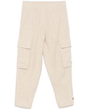 Brunello Cucinelli Cropped Trousers - Natural