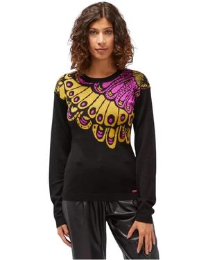 Custoline Butterfly Gebreide Trui - Zwart