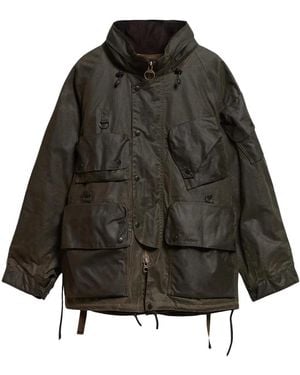 Barbour Rain Jackets - Nero