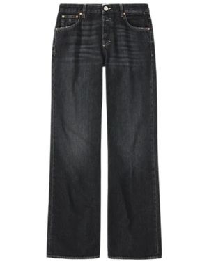 Closed Jeans ,Zwart ,Wide Jeans