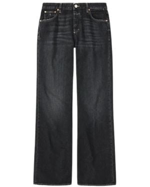 Closed Wide Jeans - Noir