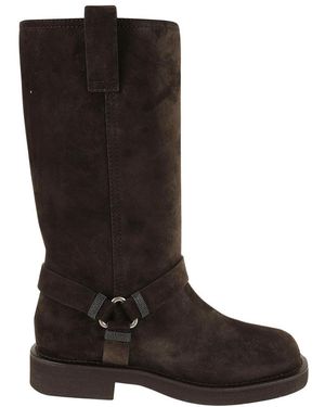 Brunello Cucinelli Schoenen ,Bruin ,High Boots