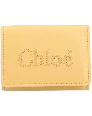 Chloé Wallets & Cardholders - Metallic