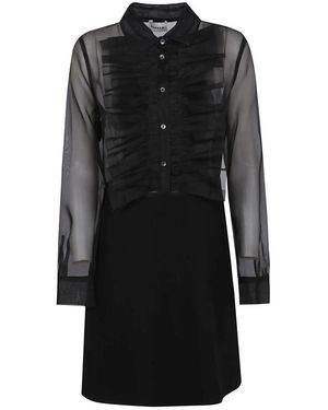 P.A.R.O.S.H. Shirt Dresses - Black
