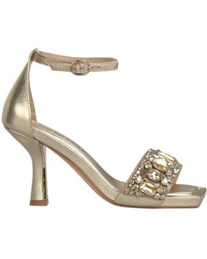 Alma En Pena. High Heel Sandals - Metallic