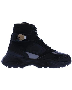 Buscemi Lace-Up Boots - Bleu