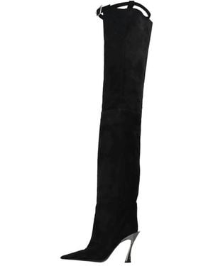 Mugler Schoenen ,Zwart Boots Zwart