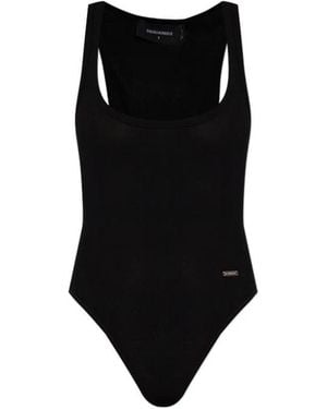 DSquared² Body Met Logotoepassing - Zwart