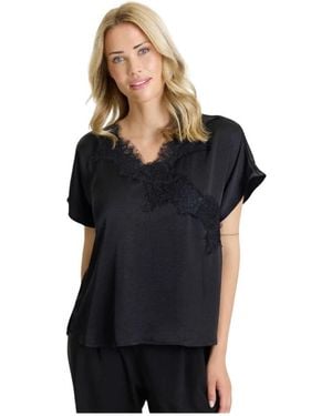 iN FRONT Blouses - Noir