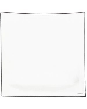 Tom Ford Pocket Scarves - Bianco