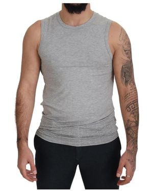 Ermanno Scervino Sleeveless Tops - Grigio