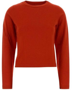 Extreme Cashmere Round-Neck Knitwear - Rojo