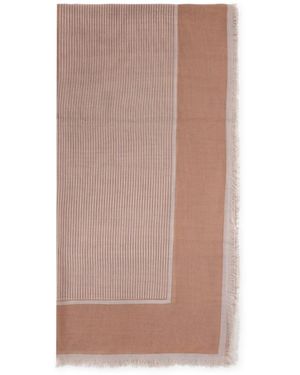 Saint Laurent Accessoires ,Bruin ,Winter Scarves