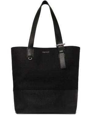 McQueen Tote Bags - Zwart