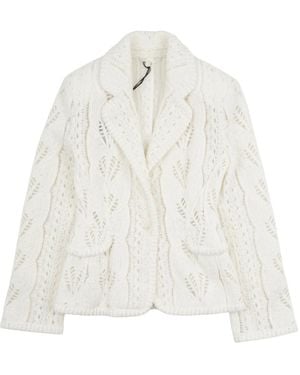 Ermanno Scervino Truien & Vesten ,Cardigans - Wit