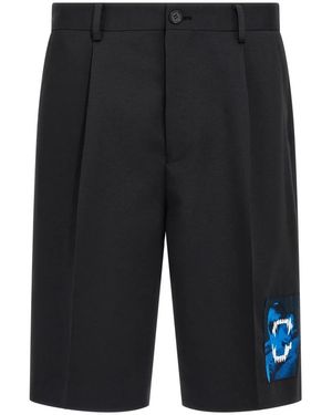 Undercover Patch Bermuda Shorts - Schwarz
