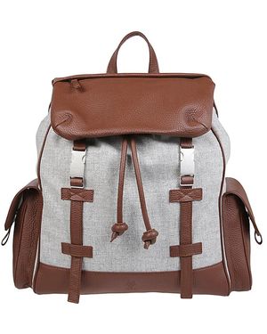 Eleventy Backpacks - Marrón