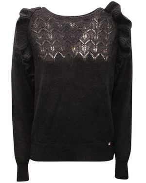 Kocca Round-Neck Knitwear - Nero