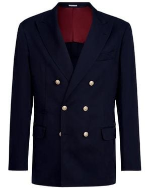 Brunello Cucinelli Blazers - Blue
