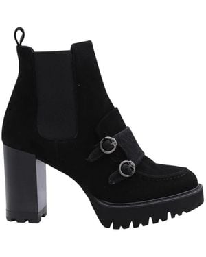 Luca Grossi Heeled Boots - Black