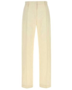 Jil Sander Straight Trousers - Neutro