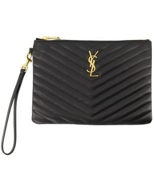 Saint Laurent Clutches - Black