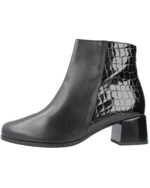 Pitillos Heeled Boots - Negro