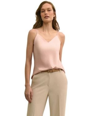 Brooks Brothers Sleeveless Tops - Natural
