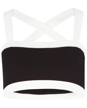 Nina Ricci Sleeveless Tops - Black