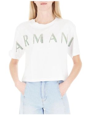 ARMANI EXCHANGE T-Shirts - Bianco