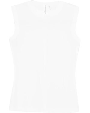 Norma Kamali Tops ,Wit ,Polyester Top