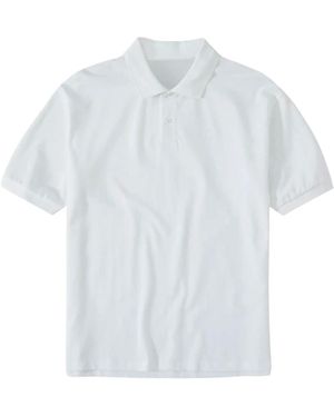 Closed Piqué-Polo Mit Logo Vorne - Weiß
