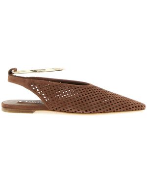 Jil Sander Ballerina Shoes - Brown