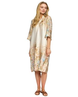 2-Biz Midi Dresses - Metallic