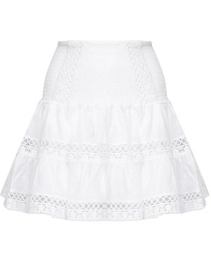 Charo Ruiz Short Skirts - Blanco