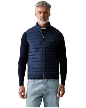 Hackett Gewatteerd Vest - Blauw