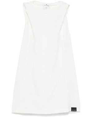 Courreges Sleeveless Tops - White