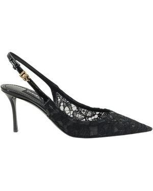 Dolce & Gabbana Schoenen ,Zwart ,Pumps