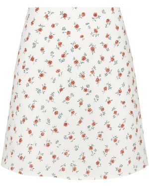 Mar De Margaritas Short Skirts - White