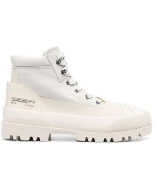 DIESEL Lace-Up Boots - Blanco