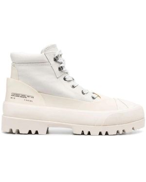 DIESEL Lace-Up Boots - Blanco