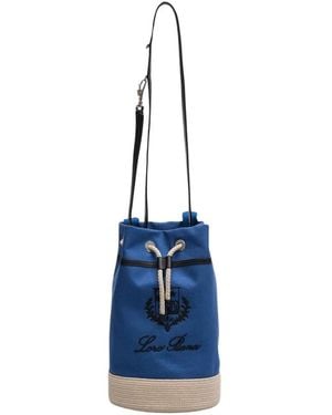 Loro Piana Bucket Bags - Blu