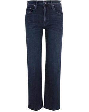 Mother Boot-Cut Jeans - Blauw