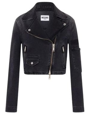 Moschino Denim Jackets - Black