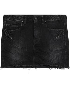 Balenciaga Denim Skirts - Black