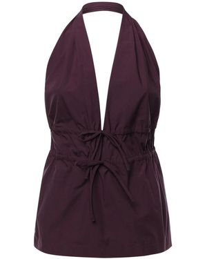 Ottod'Ame Sleeveless Tops - Violet