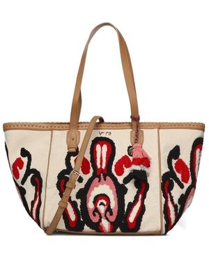 V73 Tote Bags - Rojo