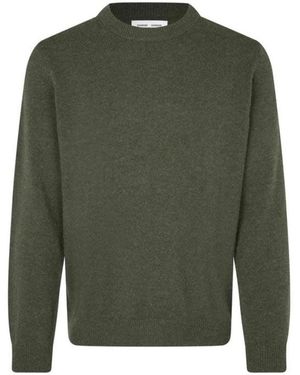 Samsøe & Samsøe Round-Neck Knitwear - Verde