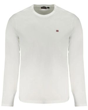 Napapijri Long Sleeve Tops - White